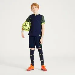 Camiseta De Fútbol Adulto Kipsta CLR Negra Y Roja - Ropa y Equipamiento de Fútbol -Running comercio camiseta de futbol adulto kipsta clr azul y amarillo