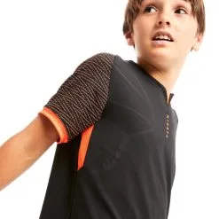 Camiseta De Fútbol Adulto Kipsta CLR Negra Y Roja - Ropa y Equipamiento de Fútbol -Running comercio camiseta de futbol adulto kipsta clr negra y roja 4