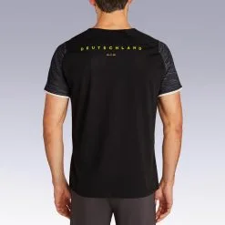 Camiseta De Fútbol Alemania Adulto Kipsta F100 2022 Negra - Equipaciones Selecciones -Running comercio camiseta de futbol alemania adulto kipsta f100 2022 negra 4
