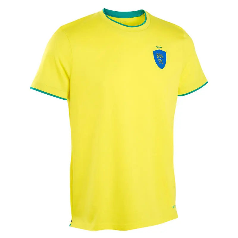 Camiseta De Fútbol Brasil Adulto Kipsta F100 2022 - Equipaciones Selecciones | Fútbol 3 Camiseta De Fútbol Brasil Adulto Kipsta F100 2022 - Equipaciones Selecciones | Fútbol