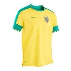 Camiseta De Fútbol Brasil Niños Kipsta F500 2022 - Equipación Oficial