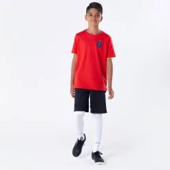 Camiseta De Fútbol España Niños Kipsta F100 2022 | Equipaciones Selecciones | Fútbol -Running comercio camiseta de futbol espaa nios kipsta f100 2022 3