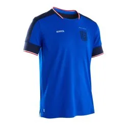 Camiseta De Fútbol Francia Niños Kipsta F500 2022 - Equipación Oficial