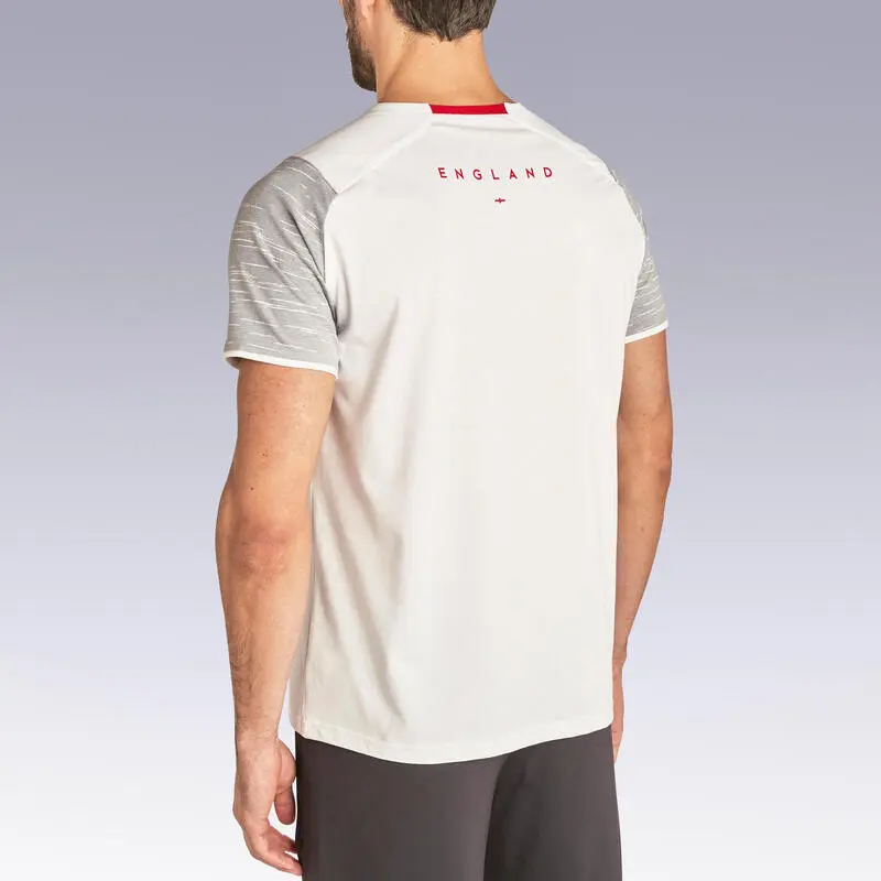 Camiseta De Fútbol Inglaterra Adulto Kipsta F100 2022 - Equipación Oficial 5 Camiseta De Fútbol Inglaterra Adulto Kipsta F100 2022 - Equipación Oficial - Imagen 3