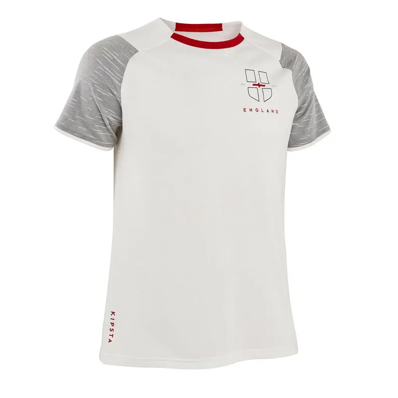 Camiseta De Fútbol Inglaterra Adulto Kipsta F100 2022 - Equipación Oficial 3 Camiseta De Fútbol Inglaterra Adulto Kipsta F100 2022 - Equipación Oficial