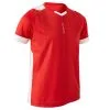 Camiseta De Fútbol Kipsta F500 Niños Rojo Y Blanco - Equipamiento De Fútbol Infantil