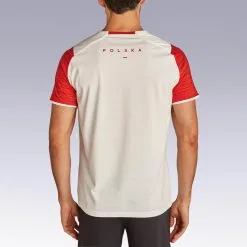 Camiseta De Fútbol Polonia Adulto Kipsta F100 2022 - Equipación Oficial -Running comercio camiseta de futbol polonia adulto kipsta f100 2022 4