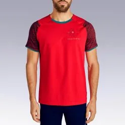 Camiseta De Fútbol Portugal Adulto Kipsta F100 2022 - Equipación Oficial -Running comercio camiseta de futbol portugal adulto kipsta f100 2022 3