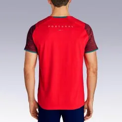 Camiseta De Fútbol Portugal Adulto Kipsta F100 2022 - Equipación Oficial -Running comercio camiseta de futbol portugal adulto kipsta f100 2022 4