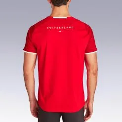 Camiseta De Fútbol Suiza Adulto Kipsta F100 2022 - Equipaciones Selecciones - Fútbol -Running comercio camiseta de futbol suiza adulto kipsta f100 2022 4