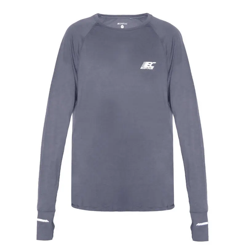 BODYCROSS Camiseta De Lana MIKY Negro para Hombre - Ideal para Running 4 BODYCROSS Camiseta De Lana MIKY Negro para Hombre - Ideal para Running - Imagen 2