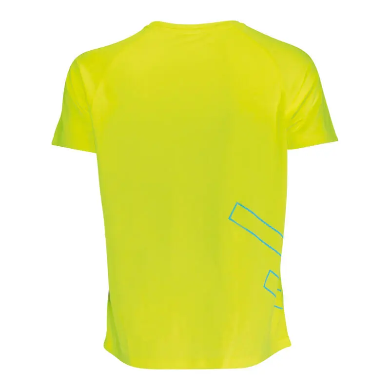 R-EVENGE Camiseta De Manga Corta Hombre Fitness Running Cardio Amarillo Fluo 5 R-EVENGE Camiseta De Manga Corta Hombre Fitness Running Cardio Amarillo Fluo - Imagen 3