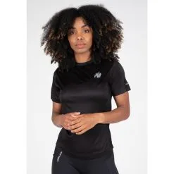 Gorilla Wear Camiseta De Manga Corta Raleigh - Ropa de Musculación Negra