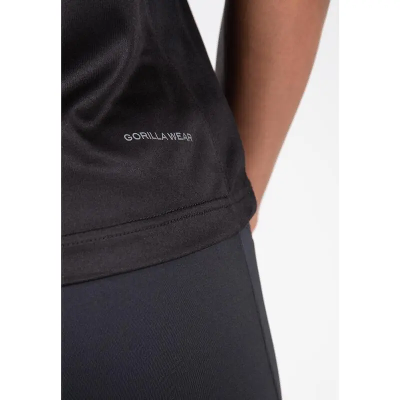 Gorilla Wear Camiseta De Manga Corta Raleigh - Ropa de Musculación Negra 6 Gorilla Wear Camiseta De Manga Corta Raleigh - Ropa de Musculación Negra - Imagen 4