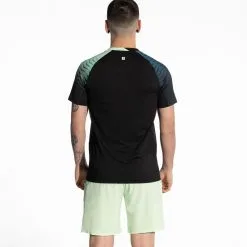 KUIKMA Camiseta Técnica de Pádel para Hombre - 900 Verde | Manga Corta -Running comercio camiseta de padel de manga corta tecnica hombre 900 verde 1