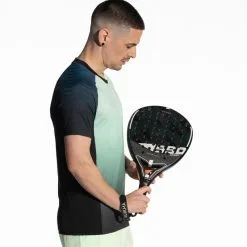 KUIKMA Camiseta Técnica de Pádel para Hombre - 900 Verde | Manga Corta -Running comercio camiseta de padel de manga corta tecnica hombre 900 verde 3