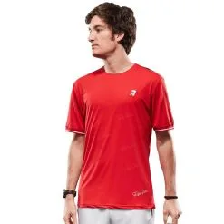 Camiseta De Pádel Manga Corta Hombre Pro Royal Padel Roja | ROYAL PADEL | Tendencias