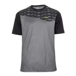 Camiseta De Pádel Manga Corta Transpirable Hombre Kuikma 500 Gris Negro - Ropa Deportiva de Alta Calidad -Running comercio camiseta de padel manga corta transpirable hombre kuikma 500 gris negro 4