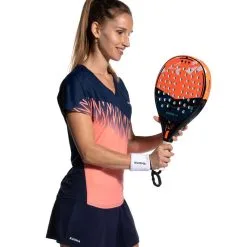 KUIKMA Camiseta De Pádel Manga Corta Transpirable Mujer 500 Azul Coral - Ropa Deportiva para Mujer 11 KUIKMA Camiseta De Pádel Manga Corta Transpirable Mujer 500 Azul Coral - Ropa Deportiva para Mujer -Running comercio camiseta de padel manga corta transpirable mujer 500 azul coral 3