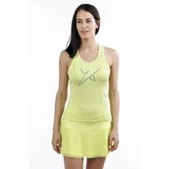 Camiseta De Padel Sin Mangas Drop Shot Caima Mujer 2023 Rojo - Ropa Deportiva para Mujer -Running comercio camiseta de padel sin mangas drop shot caima mujer 2023 verde