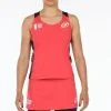 Camiseta de Pádel Transpirable para Mujer BULLPADEL Ravolta Roja - Ropa Deportiva Mujer 2 Camiseta de Pádel Transpirable para Mujer BULLPADEL Ravolta Roja - Ropa Deportiva Mujer -Running comercio camiseta de padel transpirable con cuello redondo mujer ravolta roja