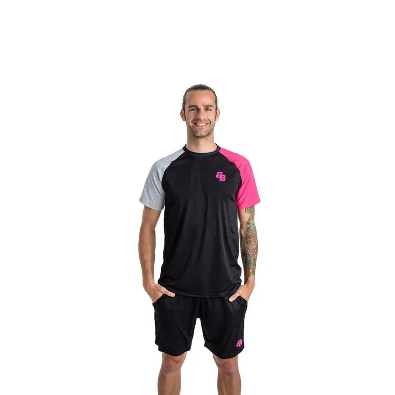 Camiseta de Pádel y Tenis para Hombre Bruno Bb - BELÉN BERBEL | Diseño Moderno y Confortable 4 Camiseta de Pádel y Tenis para Hombre Bruno Bb - BELÉN BERBEL | Diseño Moderno y Confortable - Imagen 2