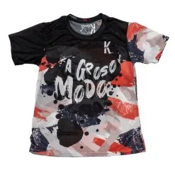 CAMISETA DE RUNNING MUJER - KAMUABU Multicolor 90grs | Ligera y Cómoda