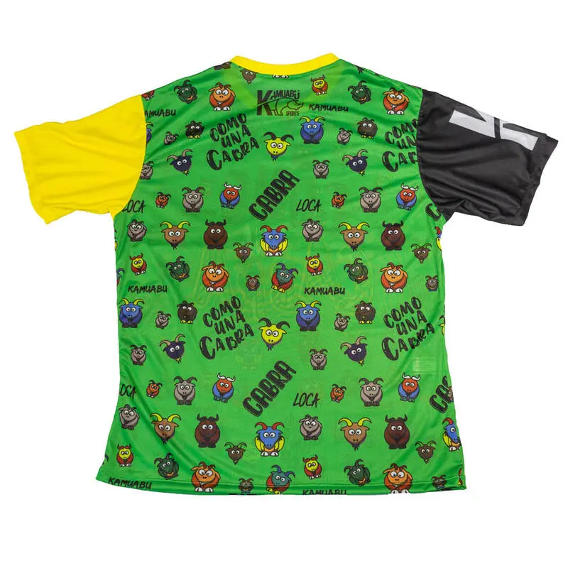 Camiseta de Running para Mujer #COMOUNACABRA - Verde 90grs | KAMUABU 4 Camiseta de Running para Mujer #COMOUNACABRA - Verde 90grs | KAMUABU - Imagen 2