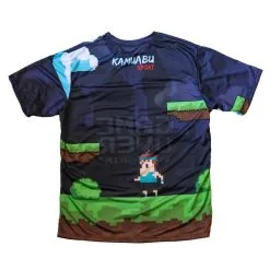 Camiseta de Running #GAMEOVER para Hombre - KAMUABU Multicolor 90grs -Running comercio camiseta de running gameover para hombre kamuabu multicolor 90grs 1