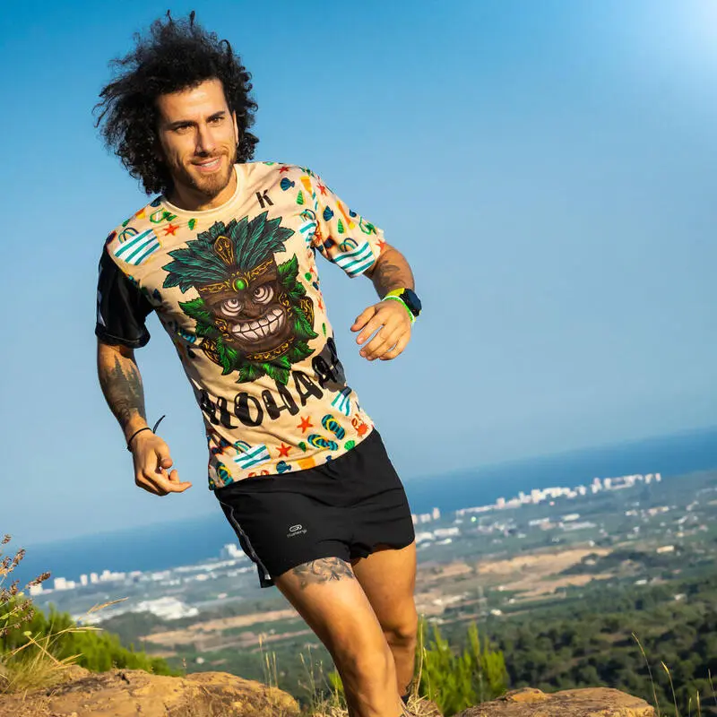 Camiseta de Running Sandbeach para Hombre - KAMUABU Color Arena 90grs 6 Camiseta de Running Sandbeach para Hombre - KAMUABU Color Arena 90grs - Imagen 4