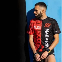Camiseta de Running #SOYMARATON para Hombre - KAMUABU Rojo/Negro 110grs 9 Camiseta de Running #SOYMARATON para Hombre - KAMUABU Rojo/Negro 110grs -Running comercio camiseta de running soymaraton para hombre kamuabu color rojonegro 110grs 3