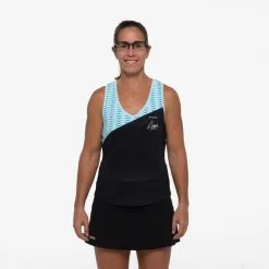 Camiseta Técnica Sin Mangas de Pádel para Mujer KUIKMA - Transpirable y Cómoda, Color Violeta -Running comercio camiseta de tirantes tecnica y transpirable de padel mujer 900 azul turquesa lucia sainz