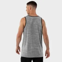 Siroko Camiseta De Tirantes Track Grey - Ropa de Musculación -Running comercio camiseta de tirantes track grey 1