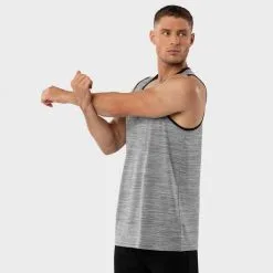 Siroko Camiseta De Tirantes Track Grey - Ropa de Musculación -Running comercio camiseta de tirantes track grey 2