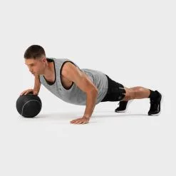 Siroko Camiseta De Tirantes Track Grey - Ropa de Musculación -Running comercio camiseta de tirantes track grey 3