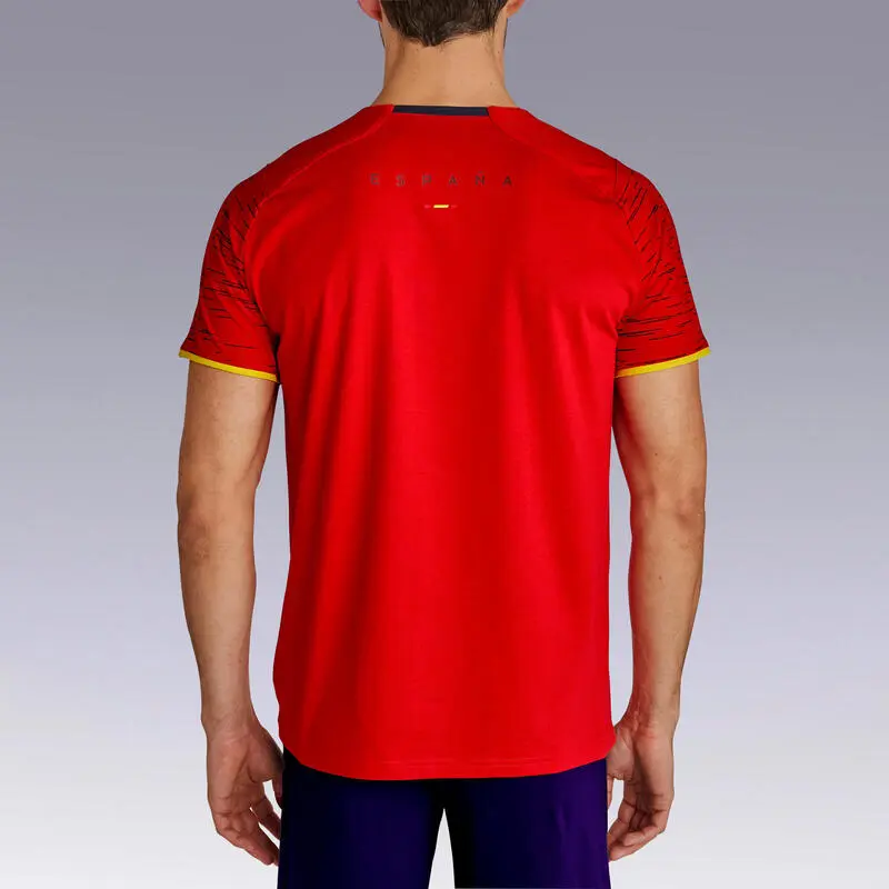 Camiseta Fútbol España Adulto Kipsta FF100 - Equipación Oficial 6 Camiseta Fútbol España Adulto Kipsta FF100 - Equipación Oficial - Imagen 4