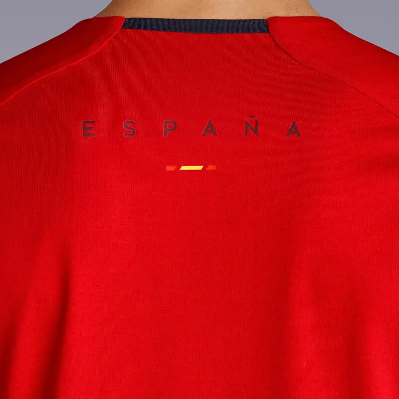 Camiseta Fútbol España Adulto Kipsta FF100 - Equipación Oficial 7 Camiseta Fútbol España Adulto Kipsta FF100 - Equipación Oficial - Imagen 5
