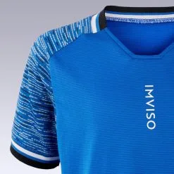 IMVISO Camiseta Fútbol Sala Niños Kipsta Azul - Ropa Deportiva para Niños -Running comercio camiseta futbol sala nios kipsta azul 1