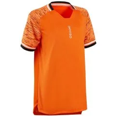 IMVISO Camiseta Fútbol Sala Niños Kipsta Azul - Ropa Deportiva para Niños -Running comercio camiseta futbol sala nios kipsta naranja