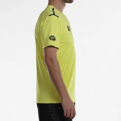 Camiseta Manga Corta Pádel - Bullpadel Logro Amarillo | Ropa Hombre -Running comercio camiseta manga corta padel bullpadel logro amarillo 2