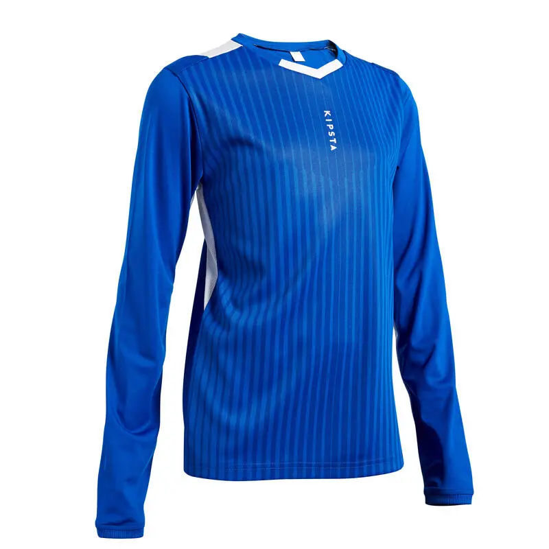 Camiseta Manga Larga Fútbol Kipsta F500 Niños Azul Marino - Ropa y Equipamiento de Fútbol 3 Camiseta Manga Larga Fútbol Kipsta F500 Niños Azul Marino - Ropa y Equipamiento de Fútbol