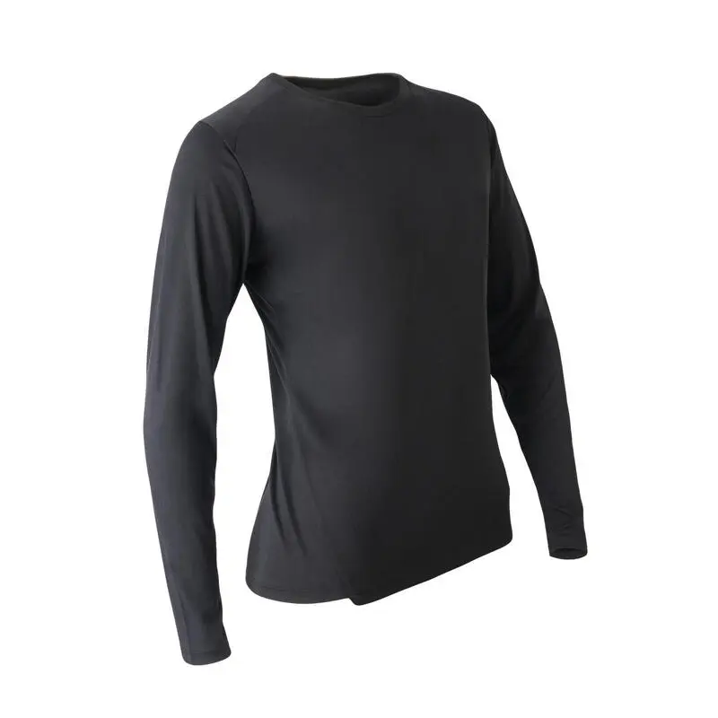 Camiseta de Manga Larga Running para Mujer Kalenji - Protección Solar, Negro 3 Camiseta de Manga Larga Running para Mujer Kalenji - Protección Solar, Negro