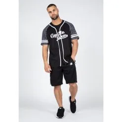 Camiseta Musculación Manga Corta Hombre GORILLA WEAR Béisbol 82 Negro - Ropa Deportiva para Entrenamiento 10 Camiseta Musculación Manga Corta Hombre GORILLA WEAR Béisbol 82 Negro - Ropa Deportiva para Entrenamiento -Running comercio camiseta musculacion manga corta hombre gorilla wear beisbol 82 negro 2