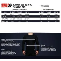 Camiseta Musculación Manga Corta Hombre GORILLA WEAR Buffalo Old School Rojo - Ropa Deportiva Alta Calidad -Running comercio camiseta musculacion manga corta hombre gorilla wear buffalo old school rojo 4