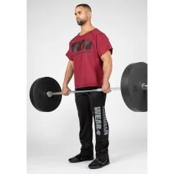 Camiseta Musculación Manga Corta Hombre GORILLA WEAR Classic Work Out Rojo -Running comercio camiseta musculacion manga corta hombre gorilla wear classic work out rojo 2