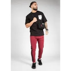 Camiseta de Musculación Manga Corta para Hombre GORILLA WEAR Dover - Negro -Running comercio camiseta musculacion manga corta hombre gorilla wear dover negro 2