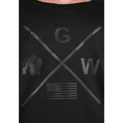 Camiseta Musculación Manga Corta Hombre GORILLA WEAR Sheldon Negro 11 Camiseta Musculación Manga Corta Hombre GORILLA WEAR Sheldon Negro -Running comercio camiseta musculacion manga corta hombre gorilla wear sheldon negro 3