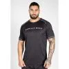Camiseta Musculación Manga Corta Poliéster Hombre GORILLA WEAR Fremont Negro -Running comercio camiseta musculacion manga corta poliester hombre gorilla wear fremont negro