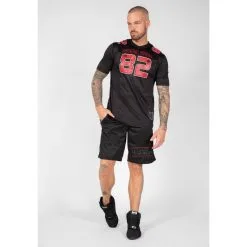 Camiseta Musculación Manga Corta Poliéster Hombre GORILLA WEAR Fresno Negro Rojo - Ropa Deportiva 10 Camiseta Musculación Manga Corta Poliéster Hombre GORILLA WEAR Fresno Negro Rojo - Ropa Deportiva -Running comercio camiseta musculacion manga corta poliester hombre gorilla wear fresno negro rojo 2