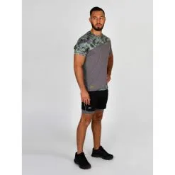 BODYCROSS Camiseta Para Correr Orso Gris - Hombre - Running -Running comercio camiseta para correr orso gris 2